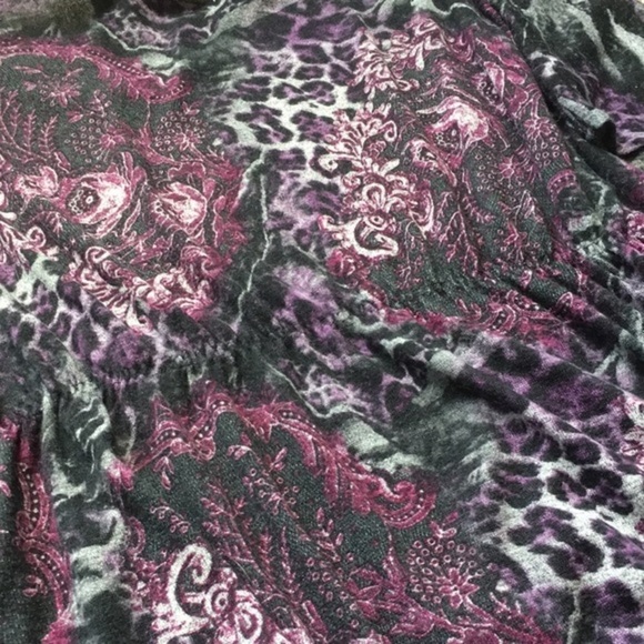 Purple Batwing Blouse - Picture 7 of 7